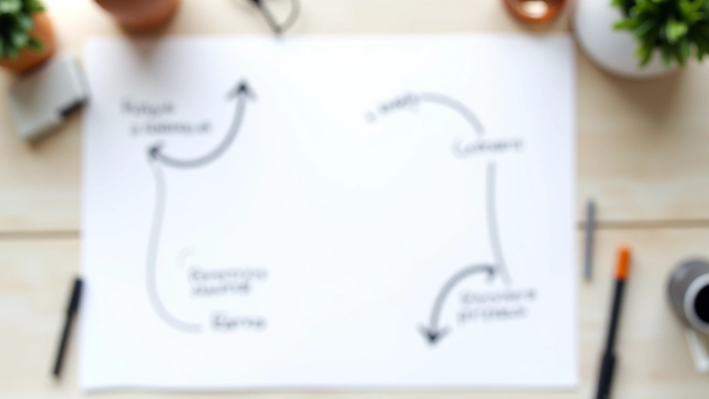 Tableau blanc avec notes écrites et flèches, montrant des connexions entre les idées et les émotions, environnement créatif